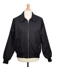 BLACK JACKET BY COMBAT SKINHEAD MOD CLOTHING 60'S RETRO SOUL SKA 