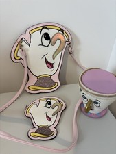 Beauty and the Beast Chip Tea Cup Backpack Tea Cup Purses And Bag