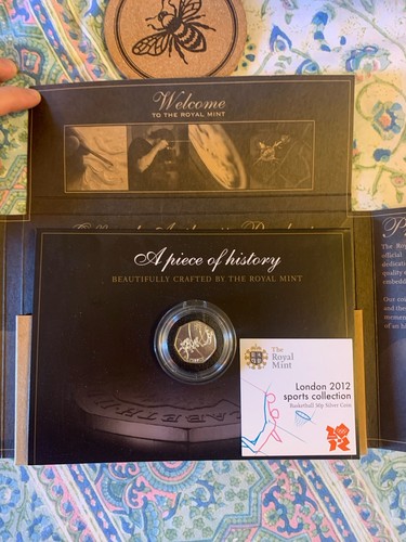 2012 olympics 50p 925 silver - 50p, .925