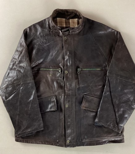 Vintage leather biker - vintage,