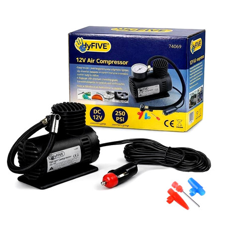 Tyre compressor pump - compressor, 12v