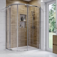 900x760mm Chrome 6mm Glass