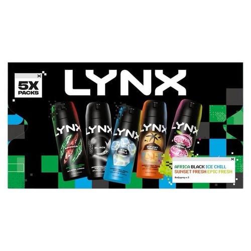 Lynx bodyspray gift set - bodyspray,
