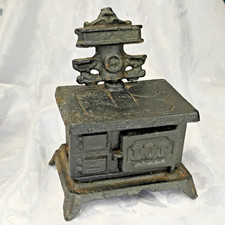Cast Iron Old Style Stove Bank