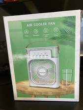 3 in 1 Fan Air Conditioner Small Water Air Cooler LED Lights Air Cooling Fan