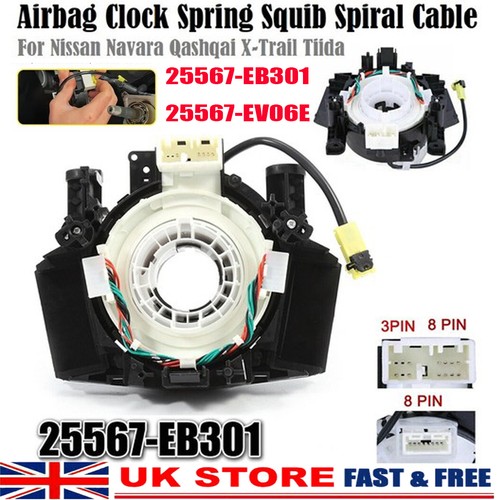 Airbag clock spring squib - uk,