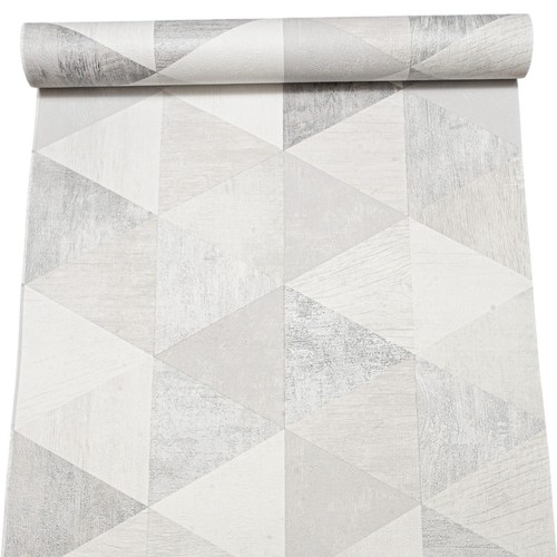 Grey geometric pattern - grey,