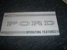 1971 FORD GALAXIE LTD CUSTOM