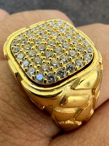Nugget ring mens real - nugget,