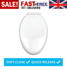 Soft Close Toilet Seat White