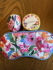 Joules Bath Fizzer 70grms,Body Scrub 50ml In Once and Floral Fragrance +eye Mask