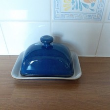 Denby Imperial Blue Butter