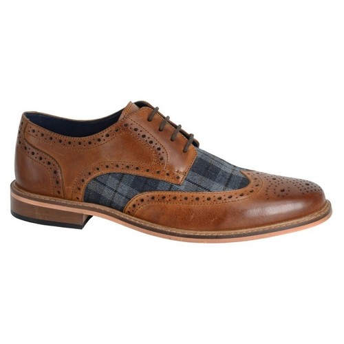 Roamers mens tartan leather - mens,