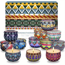 Scented Candles Gift Set 1–4 in a Pack Natural Soy Long-Lasting & Aromatic