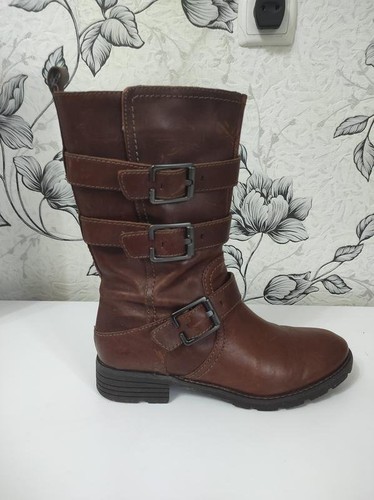 Women clarks boots - women, brown