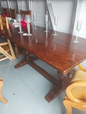 Solid Oak Refectory Table