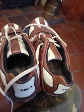 301 Shoes Brown and White