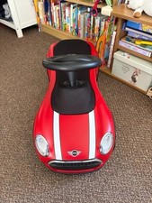 Authentic Red Mini Cooper ride on toy For Kids