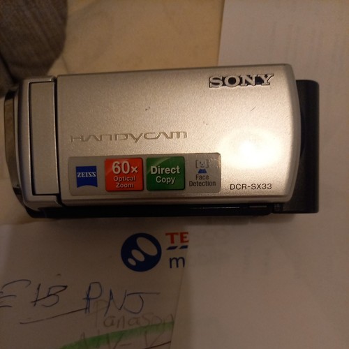 Sony handycam dcr sx33 - sony,