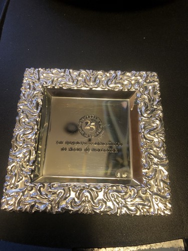 Silver plate - silver,