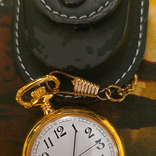 Quartz analogue pocket watch - quartz,