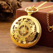 Arabic Numerals Quartz Pocket