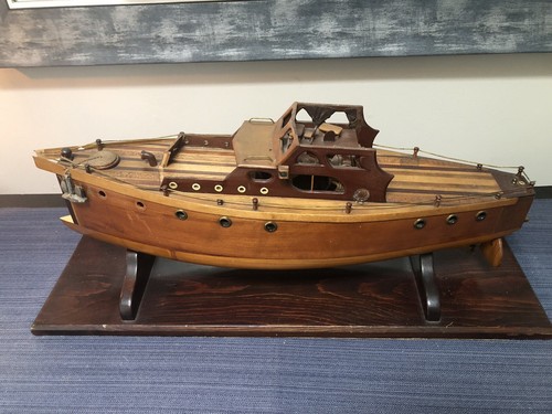 Vintage antique wooden model - antique,