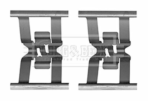 Brake pad fitting kit - pad,