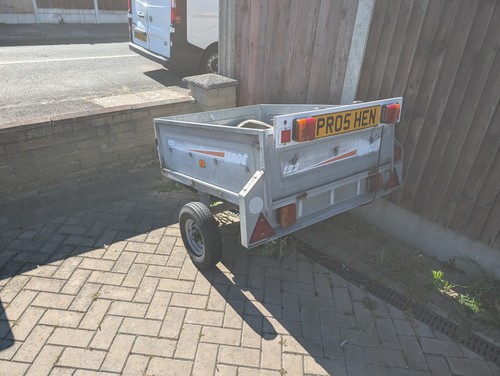Erde 122 trailer good tyres - trailer,