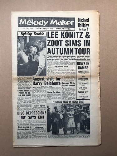 Various 1958 melody maker - various,