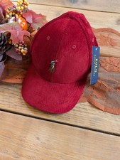 Ralph Lauren Cap New with Tags Adults Corduroy Adjustable Strap One Size