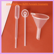 3 Pcs Perfume Refill Funnels