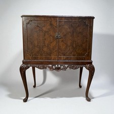 Antique Burr Walnut Cocktail