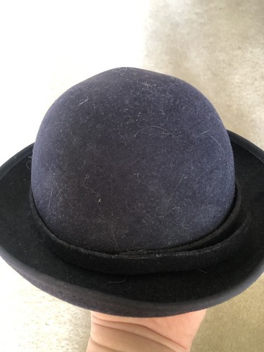 Girls olney navy blue felt - navy,