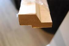 FOUR X PEARWOOD MULTIPURPOSE  CORNICE / PELMET 9.6M IN TOTAL.