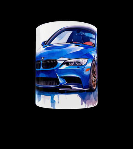 Bmw mug blue - mug,