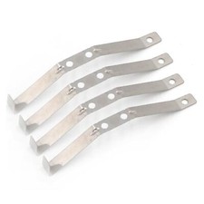 4pcs metal leaf - metal, for