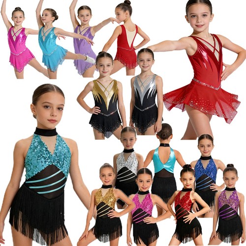 Kids girls fringe latin - girls,