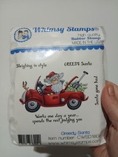 Whimsy Stamps Funny Greedy