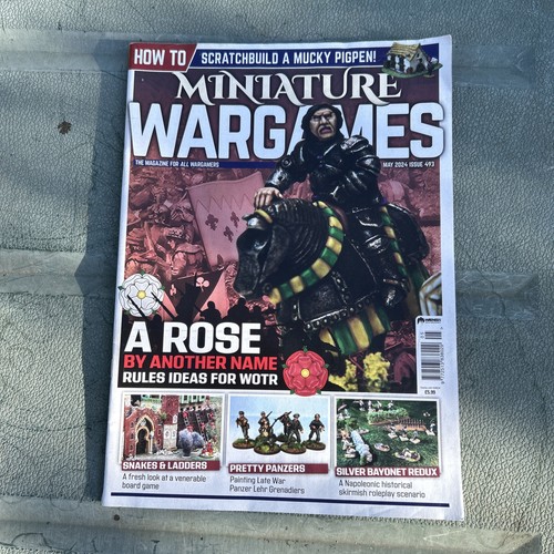 Miniature wargames may - wargames,