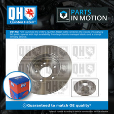2x Brake Discs Pair Solid fits