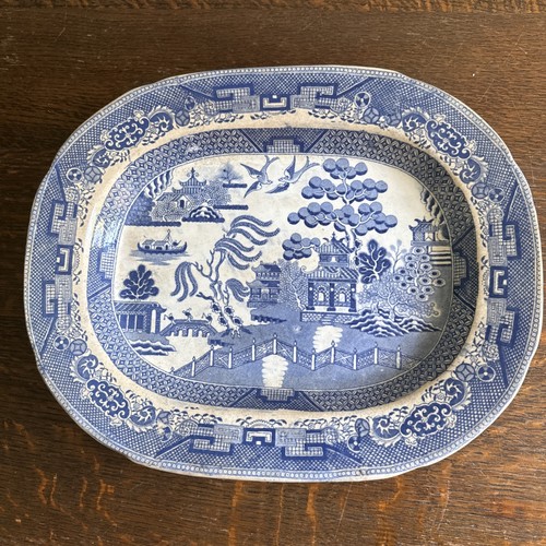 Staffordshire willow pattern - staffordshire,