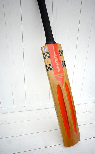 Vintage cricket bat - vintage,