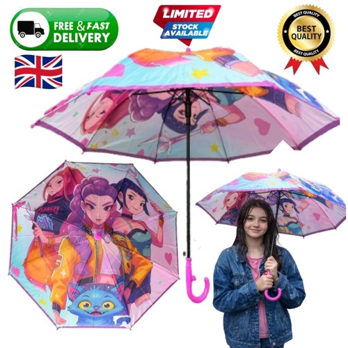 Pop demon hunters umbrella - k-pop,