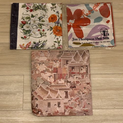 Jim thompson thai silk scarf - jim,