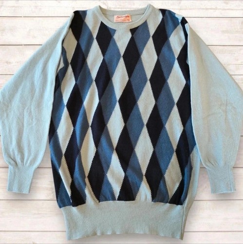Ballantyne mens blue argyle - ballantyne,