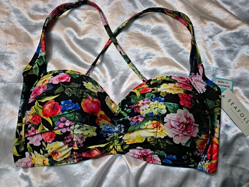 Seafolly floral halter bikini - floral,
