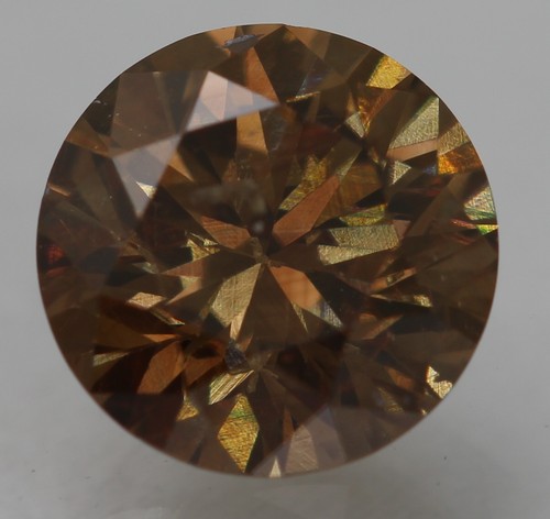 Cert carat vivid brown - 0.69,