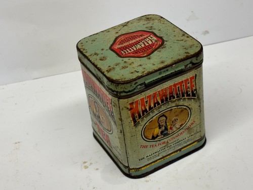 Vintage mazawattee tea tin - vintage,