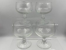 4x Cocktail Glasses Stemmed